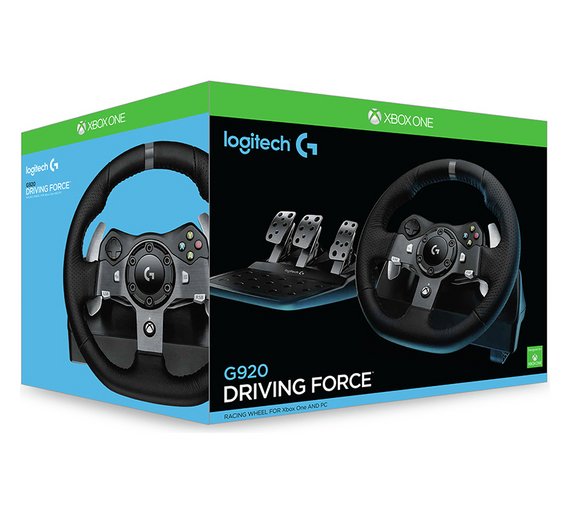 logitech gaming steering wheel xbox one