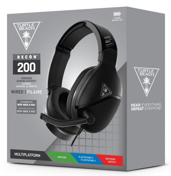 Turtle Beach Recon 200 Gaming Headset for Xbox and PlayStation PS5